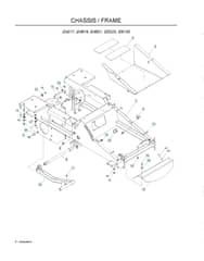 Husqvarna Iz6125 - Chassis & Frame