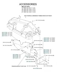Husqvarna Iz 4817 Skaa - Accessories