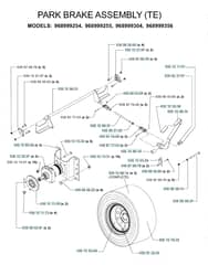 Husqvarna Iz 4817 Skaa - Parking Brake