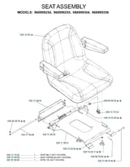 Husqvarna Iz 4817 Skaa - Seat
