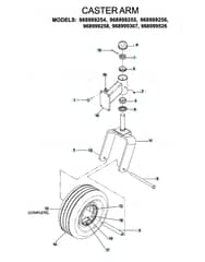 Husqvarna Iz 4821 Tskaa - Casters