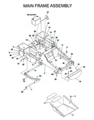 Husqvarna Iz 4821 Tskaa - Frame