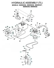 Husqvarna Iz 4821 Tskaa - Hydraulic Pump