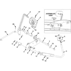 Countax Jcb D2050 - From 01-01-2004 To 01-01-2006 - 08 Pedal