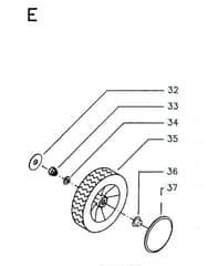 Husqvarna JET 48 BRIGGS & STRATTON - Wheels & Tyres