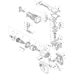 Makita JR3030 - Recipro Saw - Power Tool Diagram