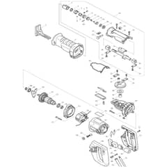 Makita JR3050T - Recipro Saw - Power Tool Diagram