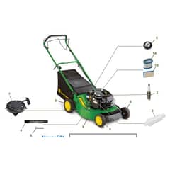 John Deere JS60H 21 Inch Mower - Quick Reference Guide