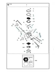 Husqvarna K1250 - Carburetor 2