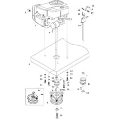 Countax K12.5 K14 (Single) - - 35 Kohler Engine