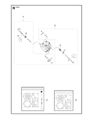 Husqvarna K1270RAIL - Carburetor Details