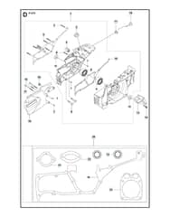 Husqvarna K1270RAIL - Crankcase