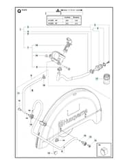 Husqvarna K1270RAIL - Water Hose Kit
