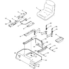 Countax K14 Twin - - 10 Rear Body And Seat He