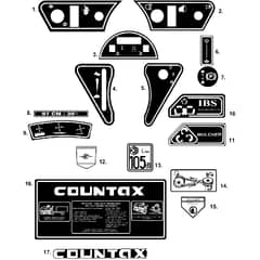Countax K1850 - From 01-01-2003 To 01-01-2005 - 14 Decals