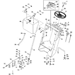 Countax K1850 - From 01-01-2006 To 30-11-2009 - 02 Console And Steering