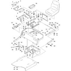 Countax K18 - - 07 Rear Body And Seat