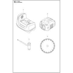 Husqvarna K1 PACE - 970445803 - Accessories