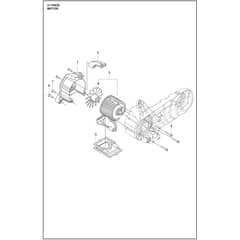 Husqvarna K1 PACE - 970445803 - Motor