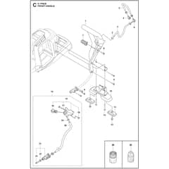 Husqvarna K1 PACE - 970445803 - Front Handle