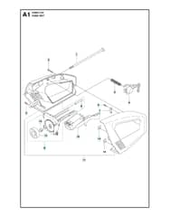 Husqvarna K3000VAC - Handle