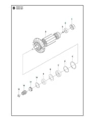 Husqvarna K3000VAC - Motor