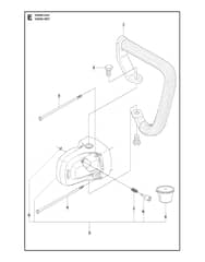 Husqvarna K3000WET - Gear Housing