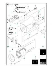 Husqvarna K3000WET - Motor Housing