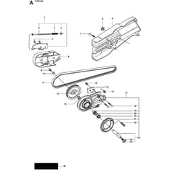Husqvarna K40 - 968365401 - Pulley
