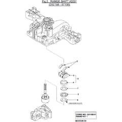 Countax K46 - - 05 Range Shift Assy