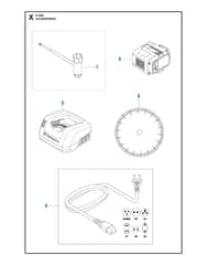 Husqvarna K535I - Accessories