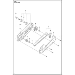 Husqvarna K540i - 970664001 - Cutter Arm