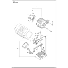 Husqvarna K540i - 970664001 - Electrical