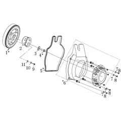 K7000 HD - Bertolini Engine Starter assy Easy start Diagram