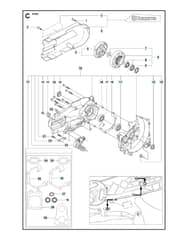 Husqvarna K760 - Crankcase
