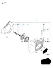 Husqvarna K760 - Starter