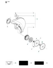 Husqvarna K760 - Wheels & Tyres