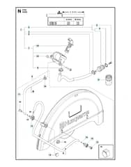 Husqvarna K760 - Water Hose Kit