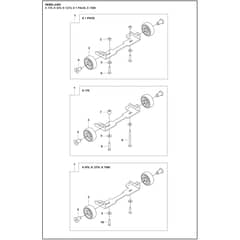 Husqvarna K770 - 967682101 - Wheels And Tires