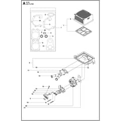 Husqvarna K770 - 967682101 - Air Filter