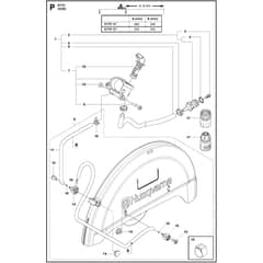 Husqvarna K770 - 967682101 - Hose
