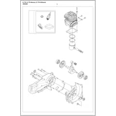 Husqvarna K770 - 967682101 - Engine