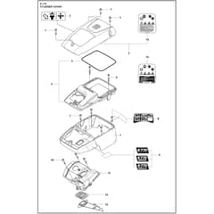 Husqvarna K770 - 967682101 - Cylinder Cover