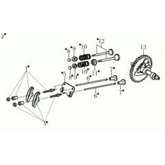 K800 HC (EURO 5) -  - Efco Rotary Cultivator Valve Diagram