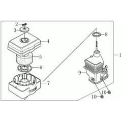 K900 H - Bertolini Engine Air Filter Diagram