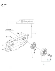 Husqvarna K960 - Belt Guard