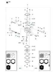 Husqvarna K960 - Carburetor