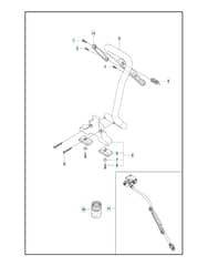 Husqvarna K970 - Handle