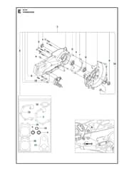 Husqvarna K770 - Crankcase