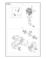 Husqvarna K770 - Engine